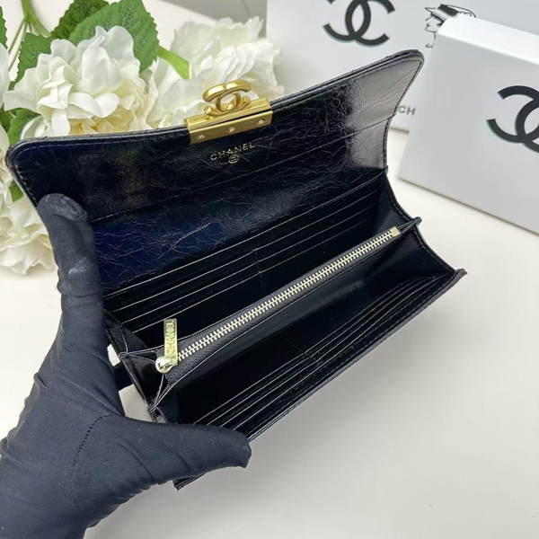 コピーシャネル激安財布角部分ディテール